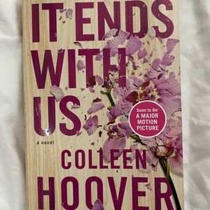 It Ends with Us paperback book. Good, used condition